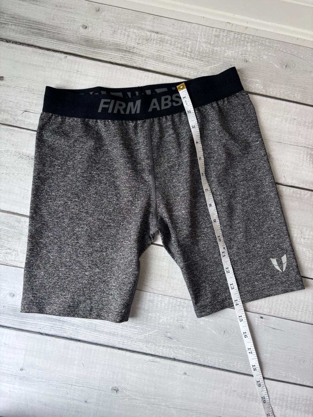 Men’s Grey Performance Compression Shorts - Picture 3 of 5